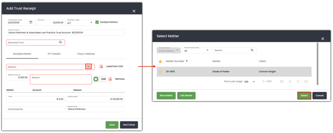 Initial TRust Deposit 3
