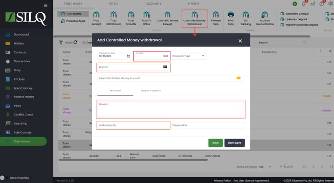 controlled-money-withdrawal